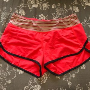 Lulu size 6 speed shorts